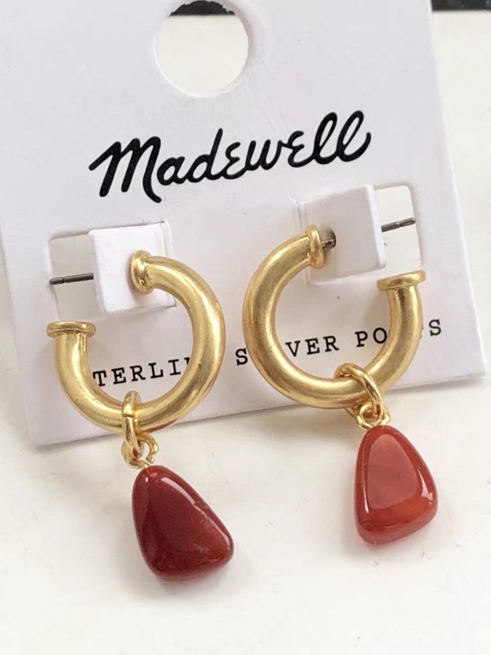 Madewell Charmed Huggie Hoop Earrings